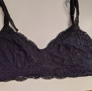 Black Lace Mudd Bralette (XL)